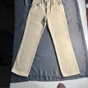 Wrangler Cowboy Cut Original Fit Jeans Men’s 30x30 Tan Wash 100% Cotton Western
